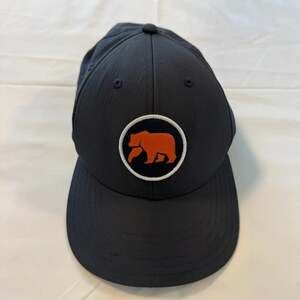The Normal Brand Circle Patch Performance Cap in Navy/Flame